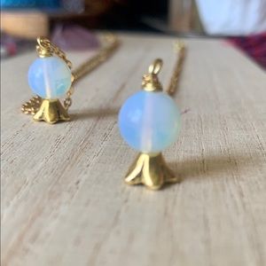 SOLD out Crystal ball necklace 🔮